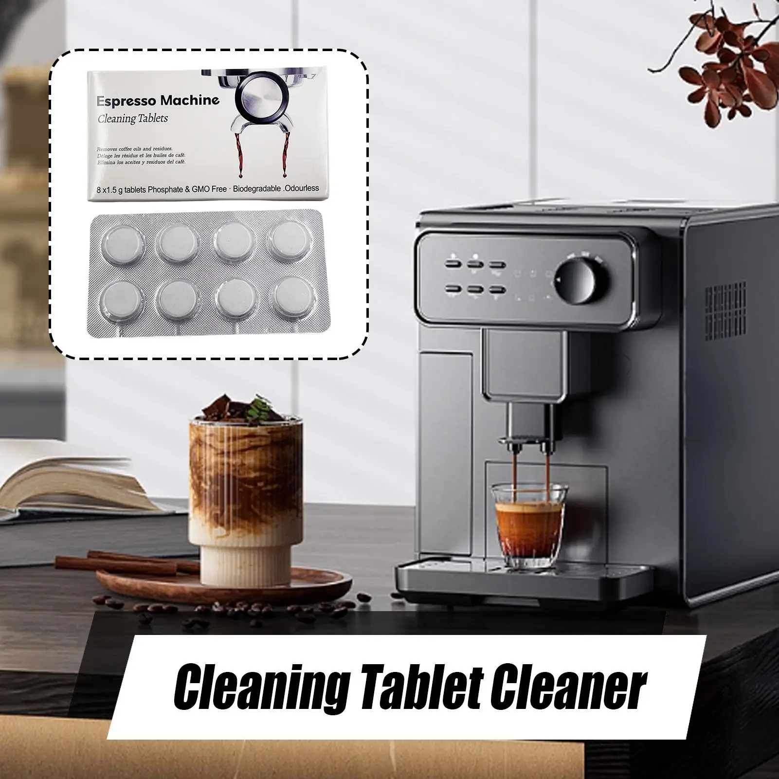 Backflush Tablet Cleaner - Comprimés de nettoyage de Machine à