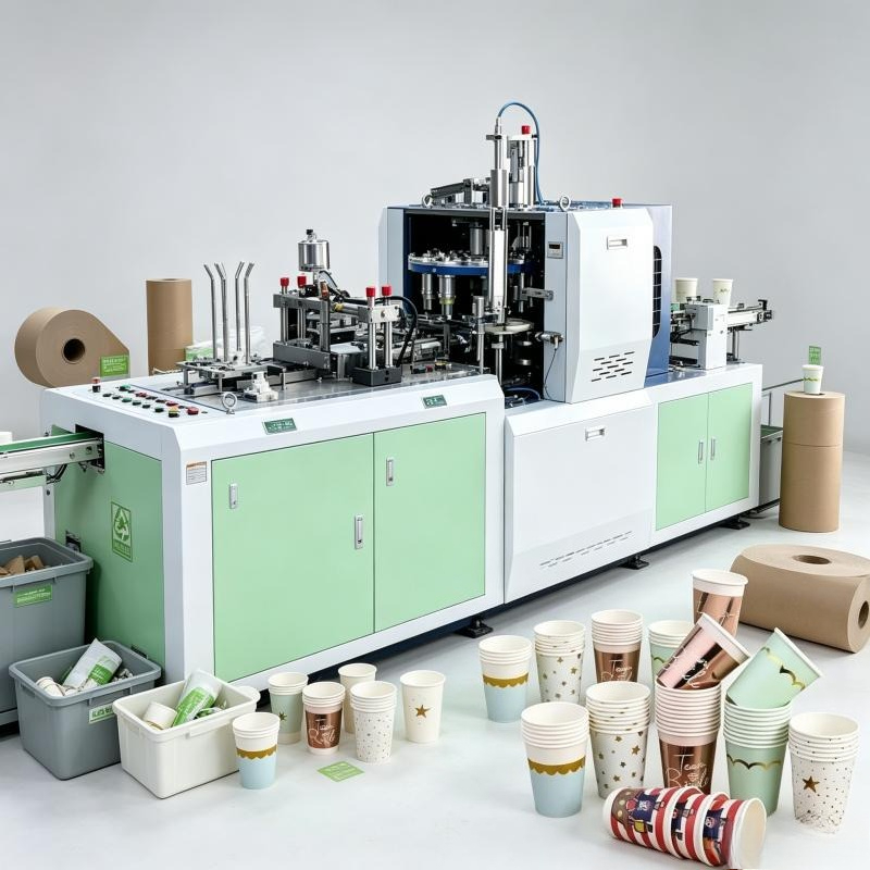 Equipment Of Coffee Machine - Machine de fabrication de gobelets en