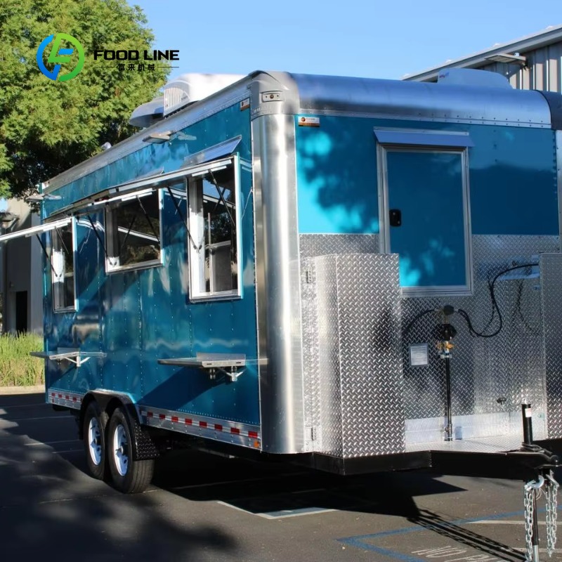 Coffee Equipment Europe - Camion de restauration personnalisé pour l'Europe,