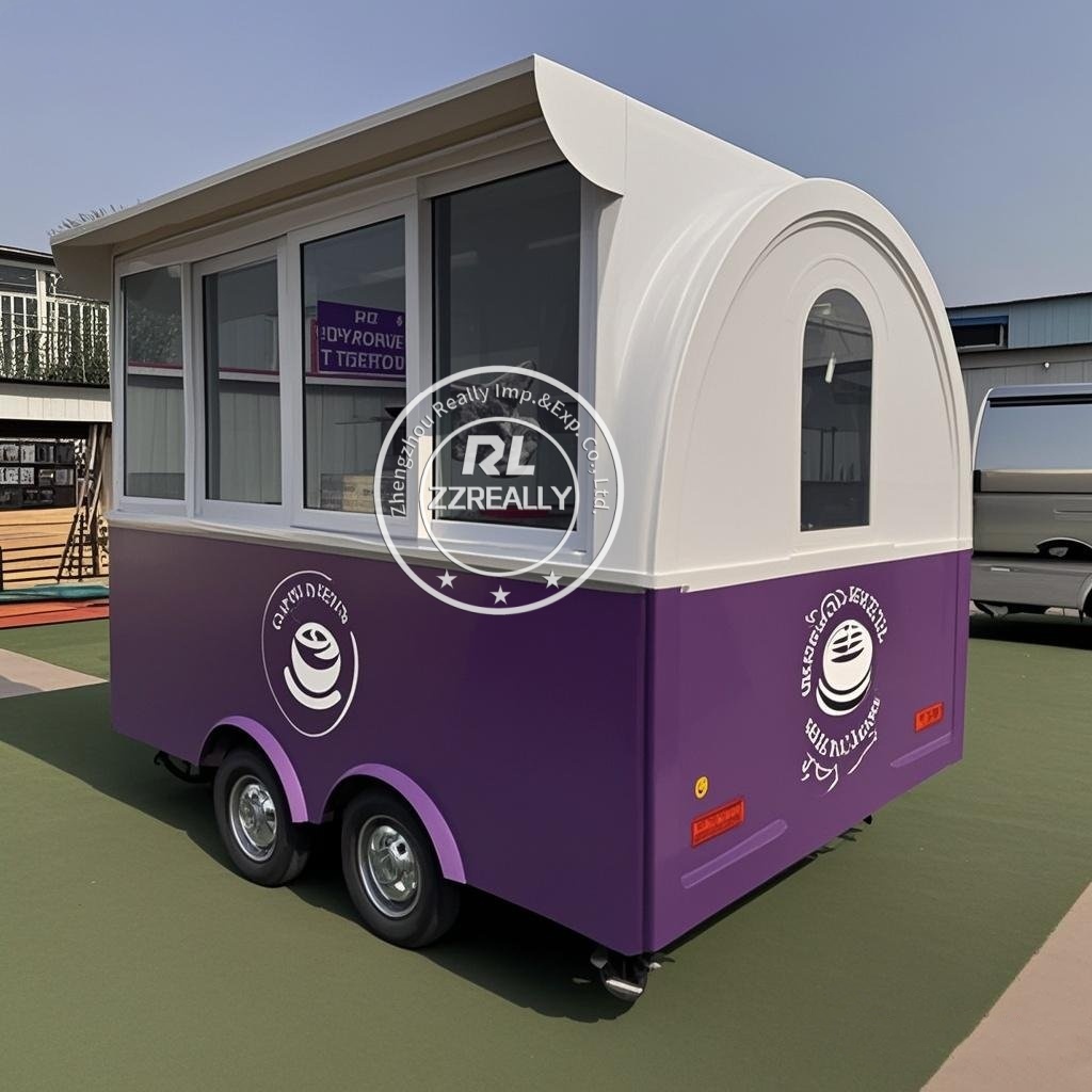 Remorque de camion de nourritu - Coffee Equipment Europe avis et prix