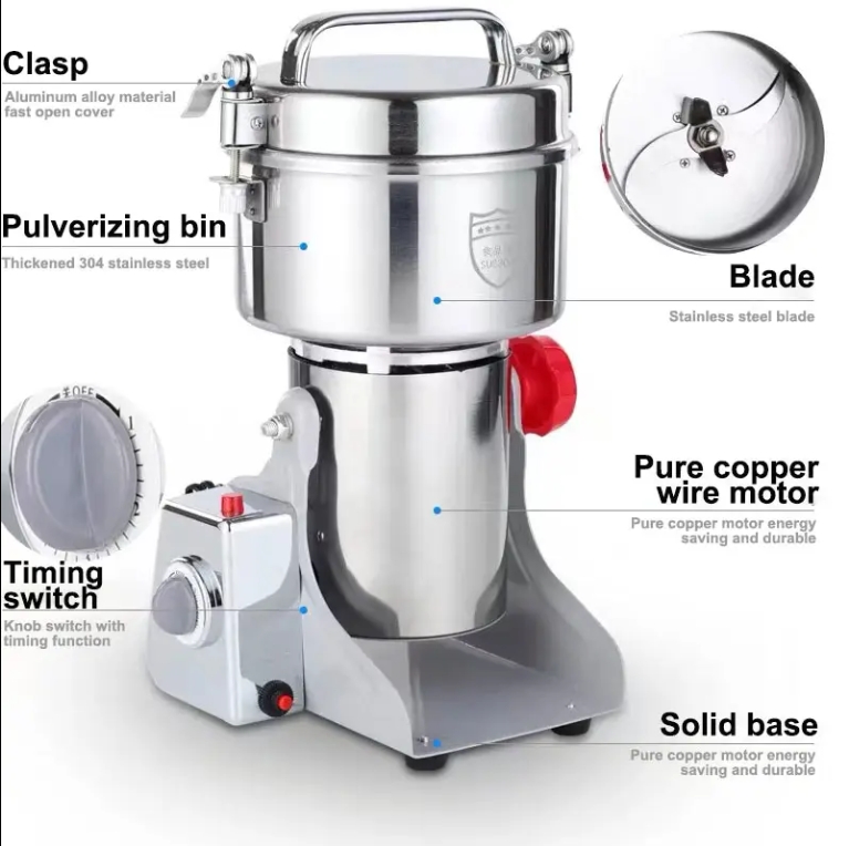 Moulin à farine/maïs/café/épic - Equipment Of Coffee Machine avis et prix