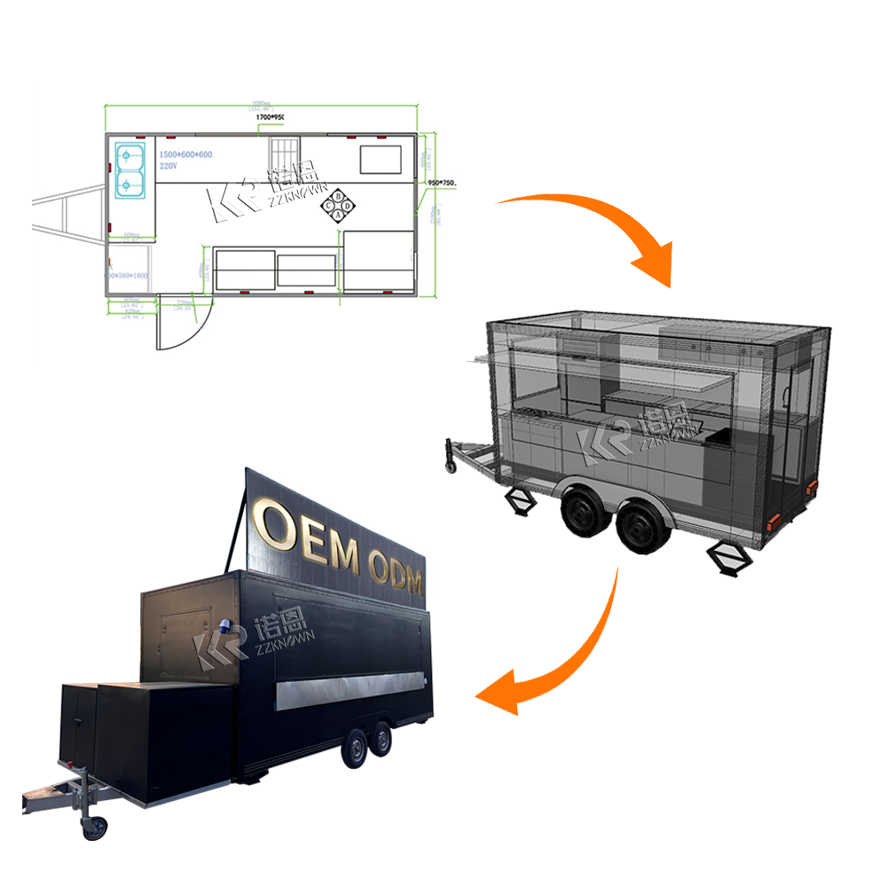 Camion de nourriture entièreme - Coffee Equipment Europe avis et prix